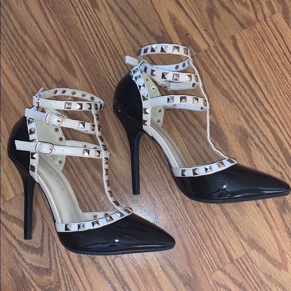 Studded Heels
